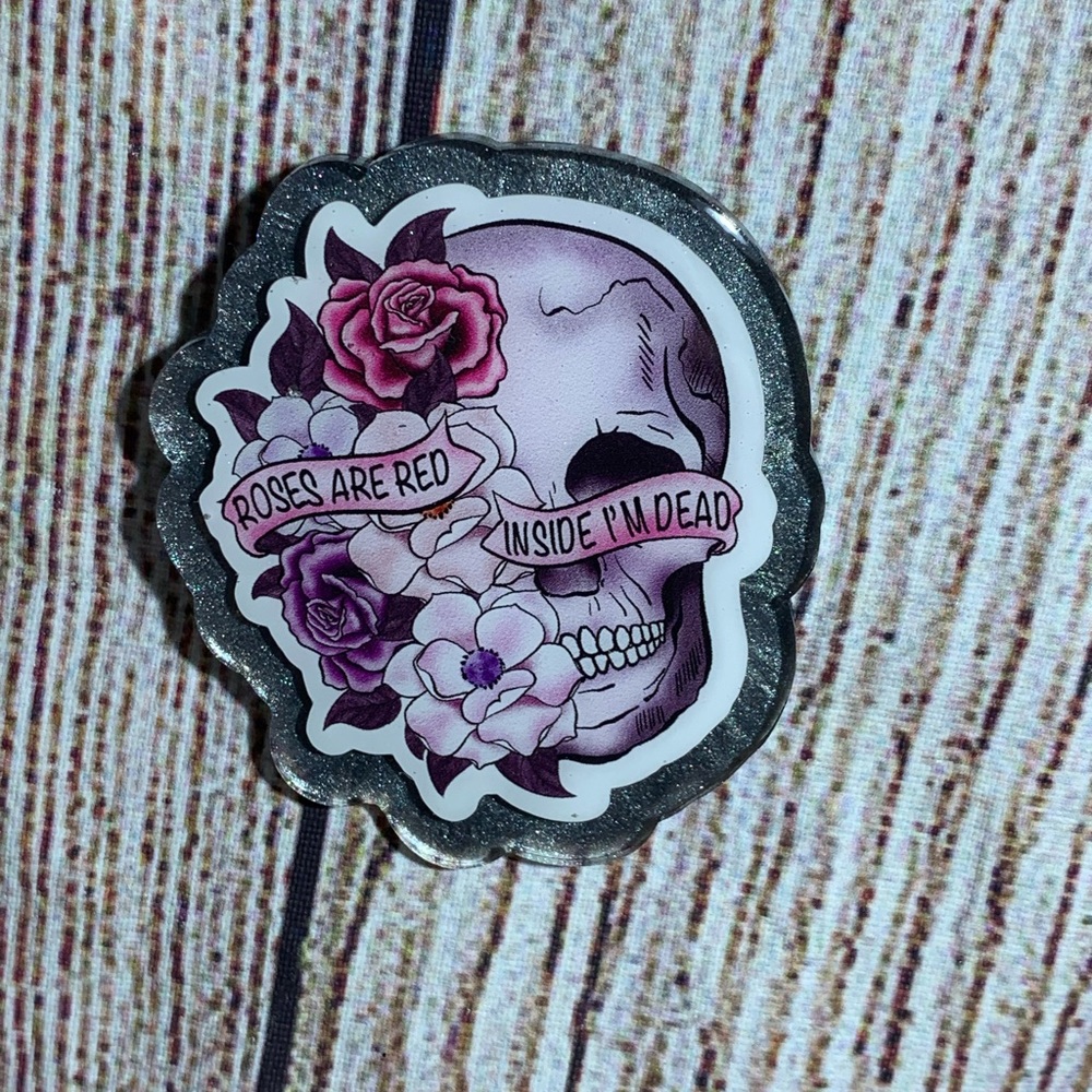 Dead Inside Skeleton Magnet - Picture 3 of 3